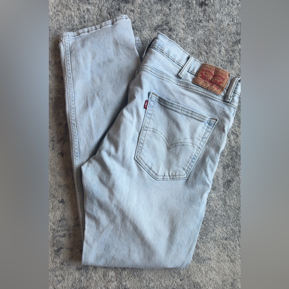 Levi's Blue Straight Jeans Classic Style